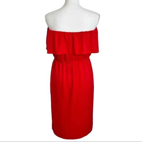 BCBGMAXAZRIA Red Berry Malia Women Dress Size Small Brand New - Picture 7 of 8